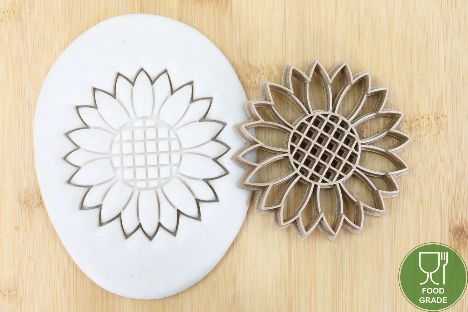 Blumen Sonnenblume Keksausstecher Plätzchen und Fondant ca.8cm