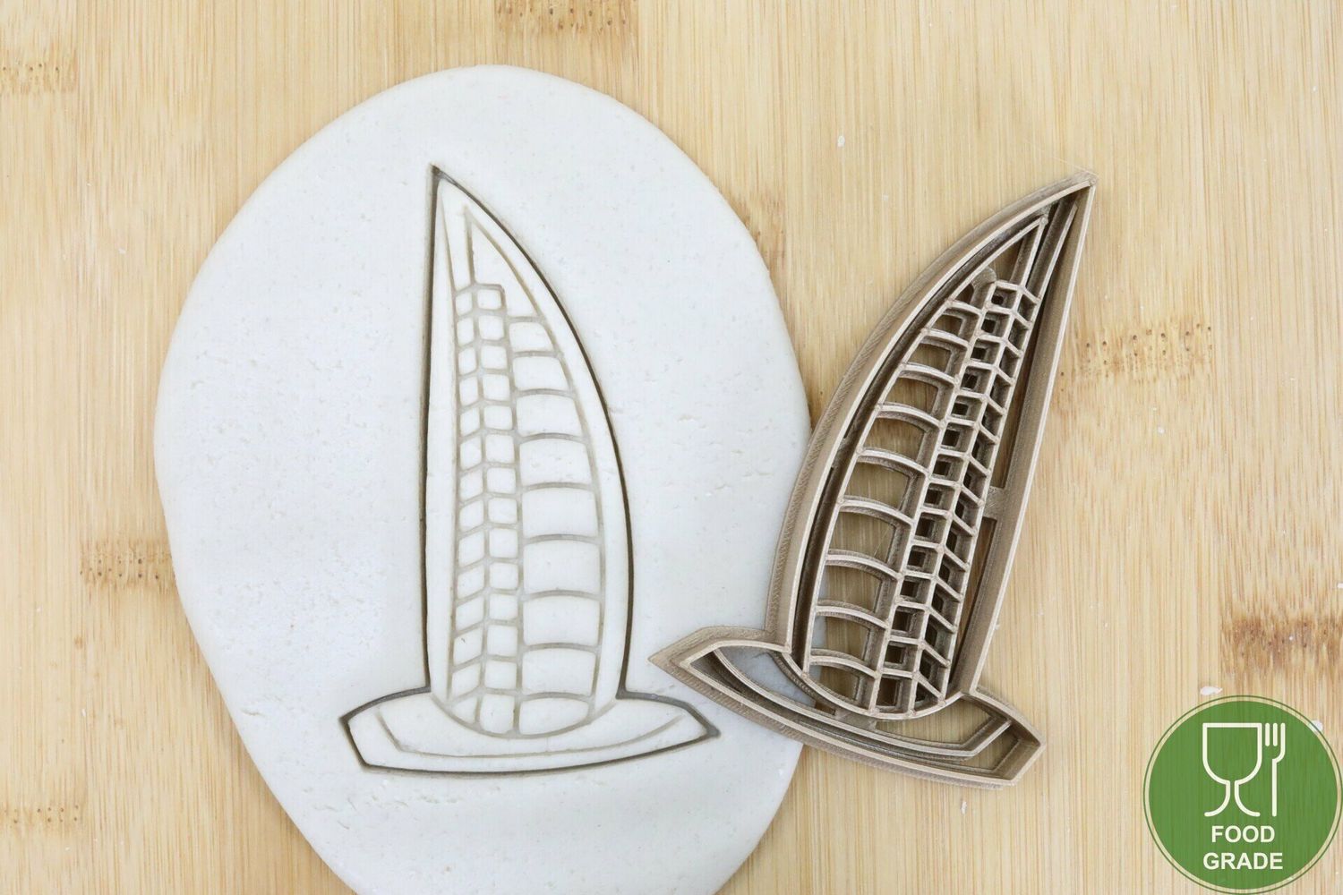Burj al arab dubai hotel Plätzchen Ausstechform Keksausstecher Fondant ca.8cm