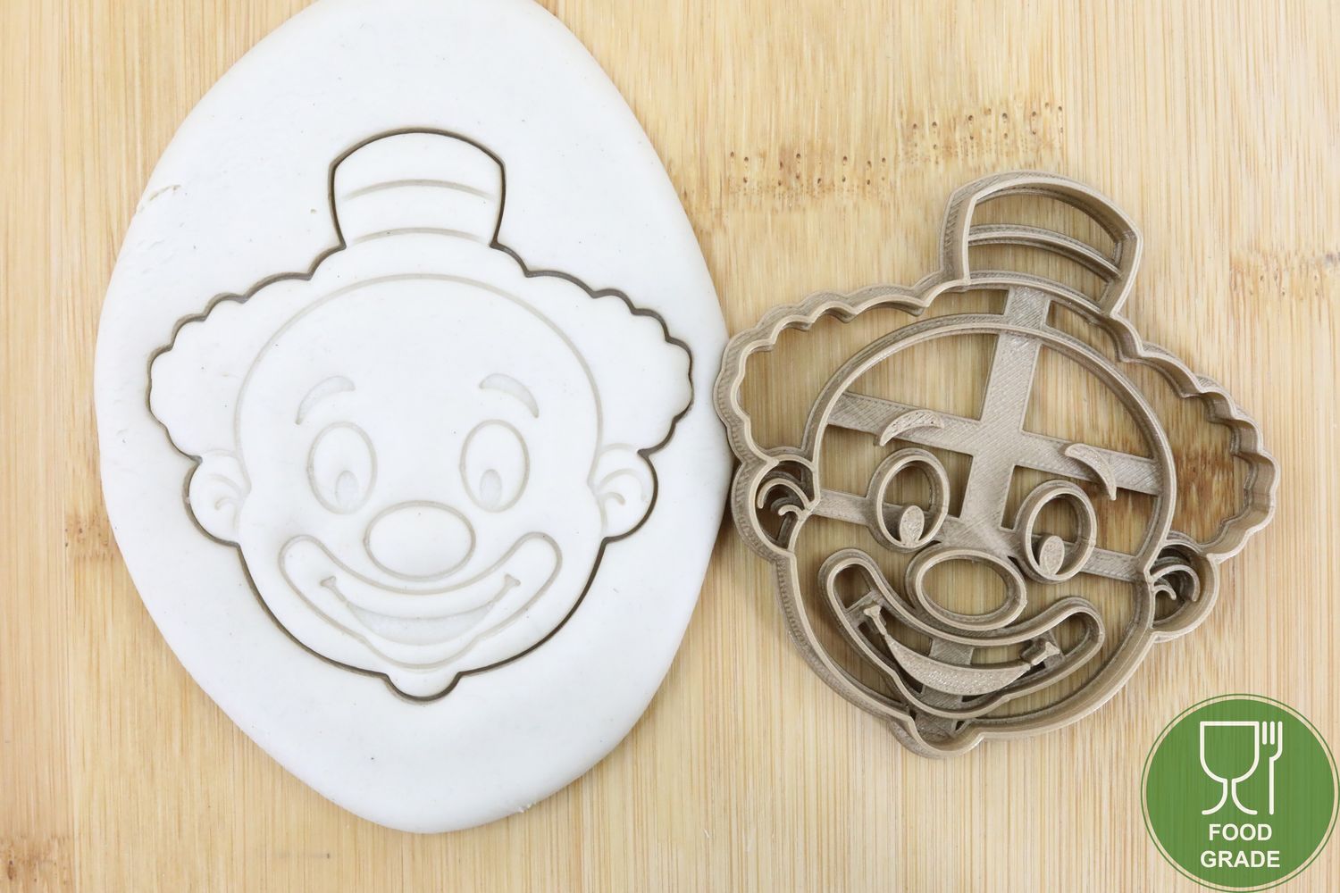 Clown Keksstempel/Ausstechform ca.8cm