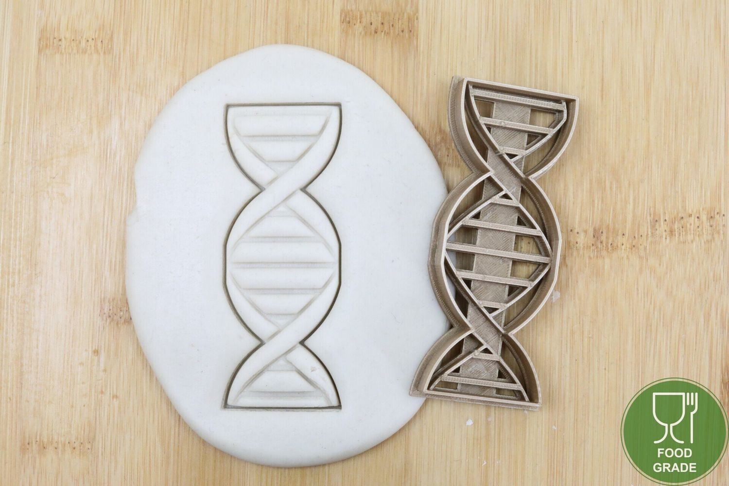 DNA Keksausstecher Plätzchen und Fondant ca.8cm
