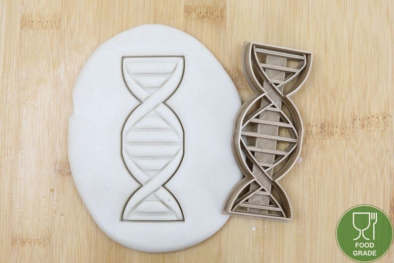 DNA Keksausstecher Plätzchen und Fondant ca.8cm DNA Keksausstecher Plätzchen und Fondant ca.8cm