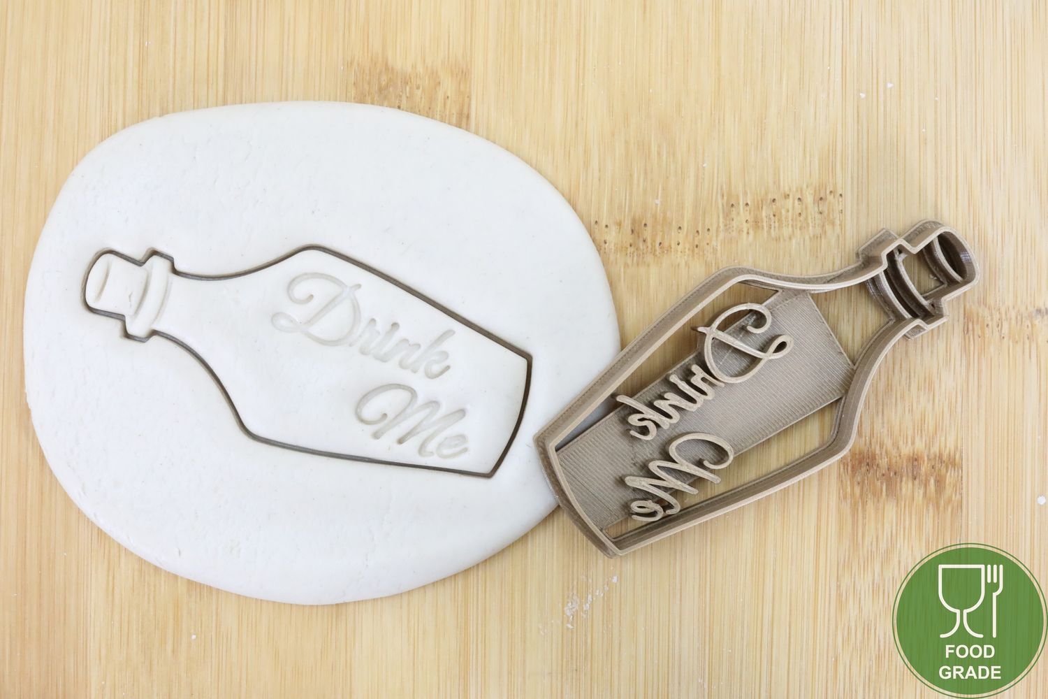 Drink me Keksstempel/Ausstechform ca.8cm