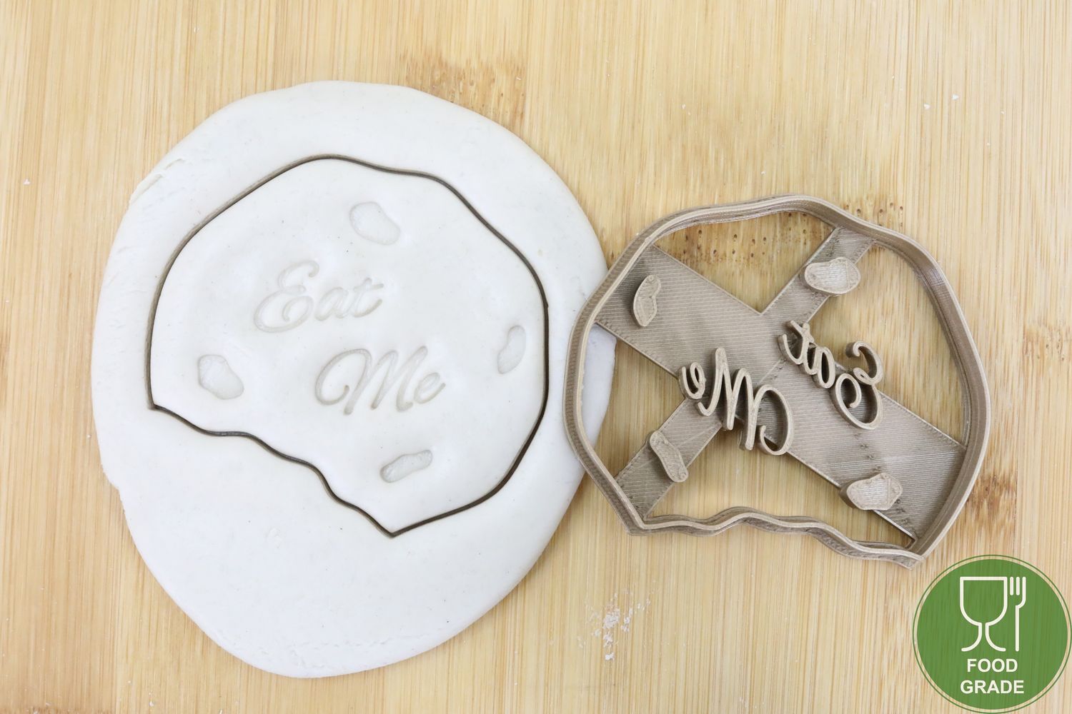 Eat me Keksstempel/Ausstechform ca.8cm