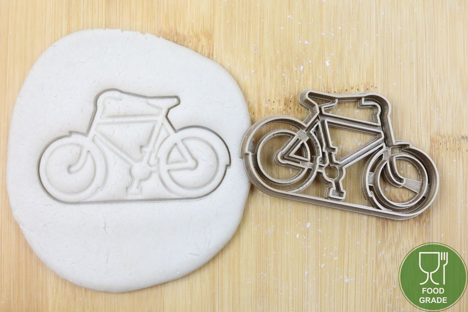 Fahrrad Keksstempel/Ausstechform ca.8cm