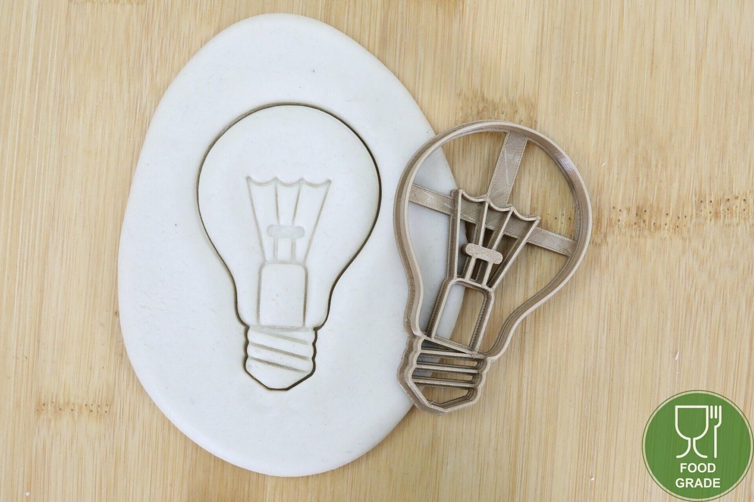Glühbirne Keksstempel/Ausstechform  ca.8cm