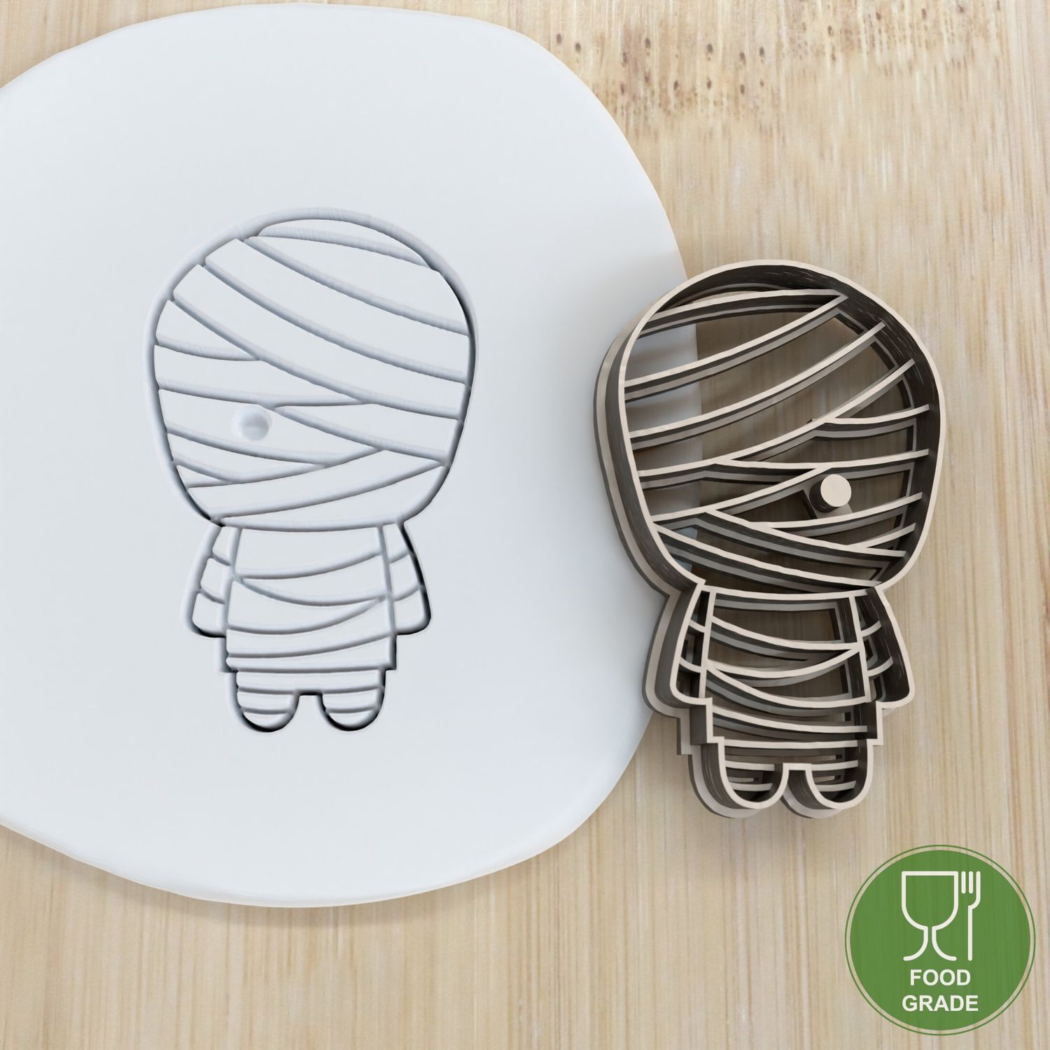 Halloween Mummy Keksstempel/Ausstechform ca.8cm