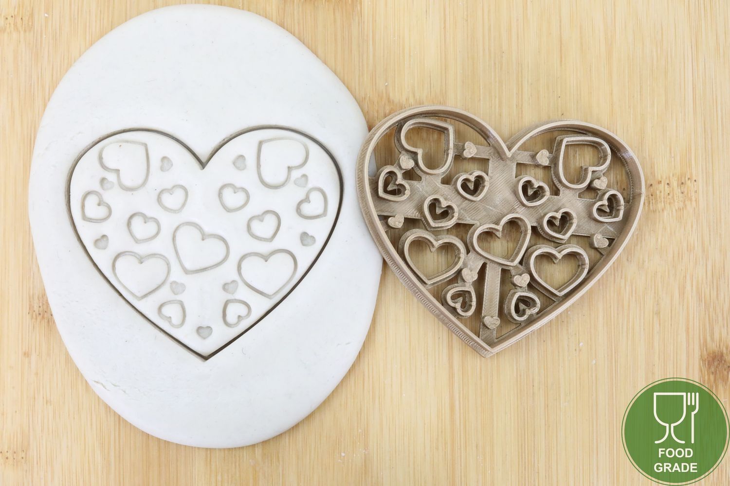 Heart of hearts	Keksstempel/Ausstechform ca.8cm