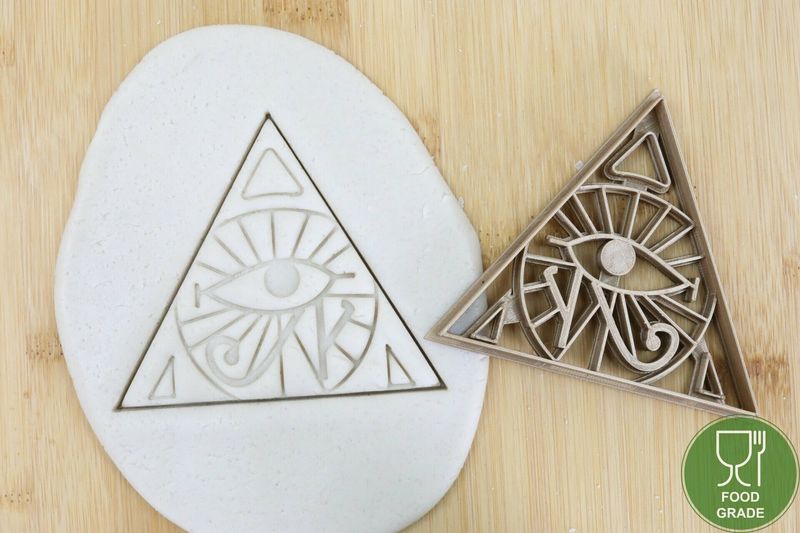 Horusauge Plätzchen Ausstechform Keksausstecher Fondant ca.8cm Horusauge Plätzchen Ausstechform Keksausstecher Fondant ca.8cm