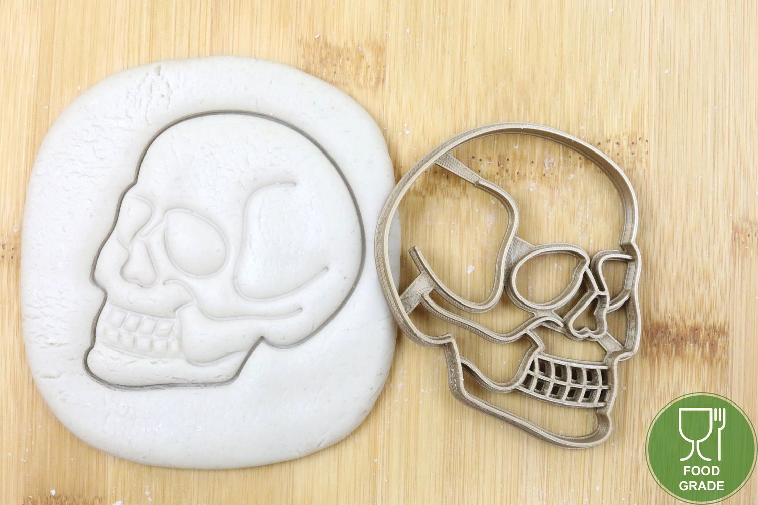Human skull  Keksausstecher Plätzchen und Fondant ca.8cm