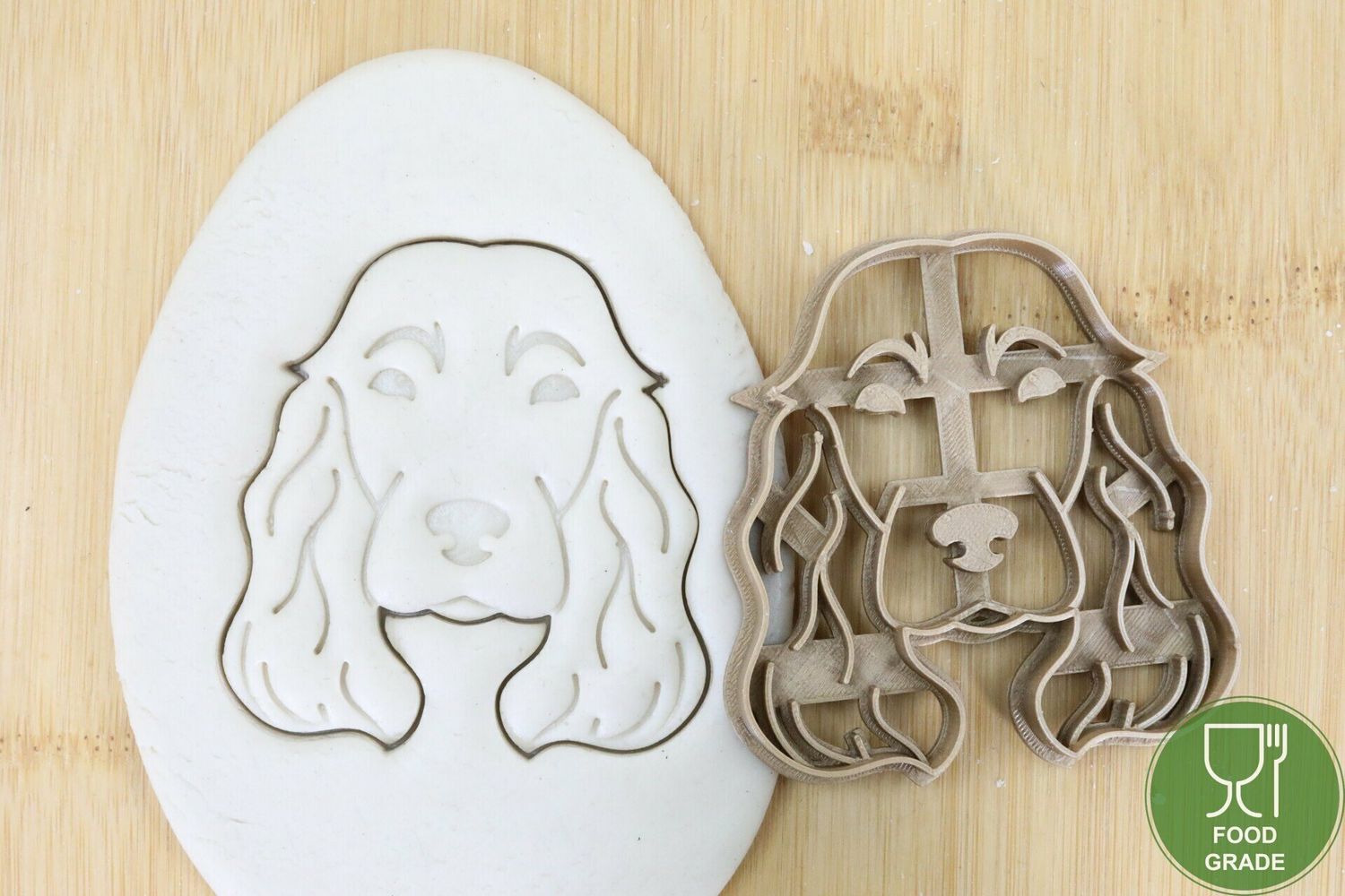 Hund Keksstempel/Ausstechform Cocker Spaniel ca.8cm