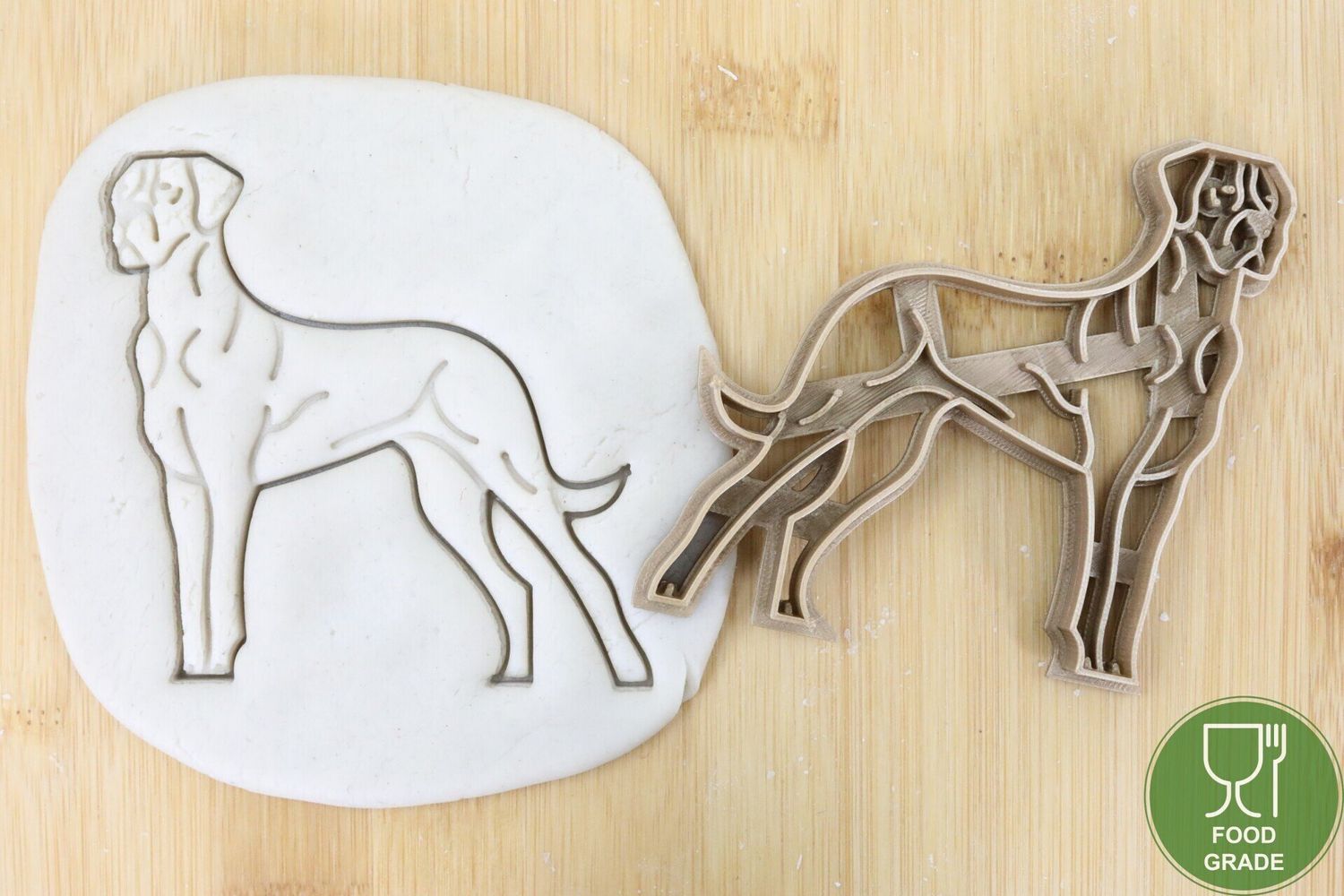 Hund Keksstempel/Ausstechform Great Dane ganz ca.8cm