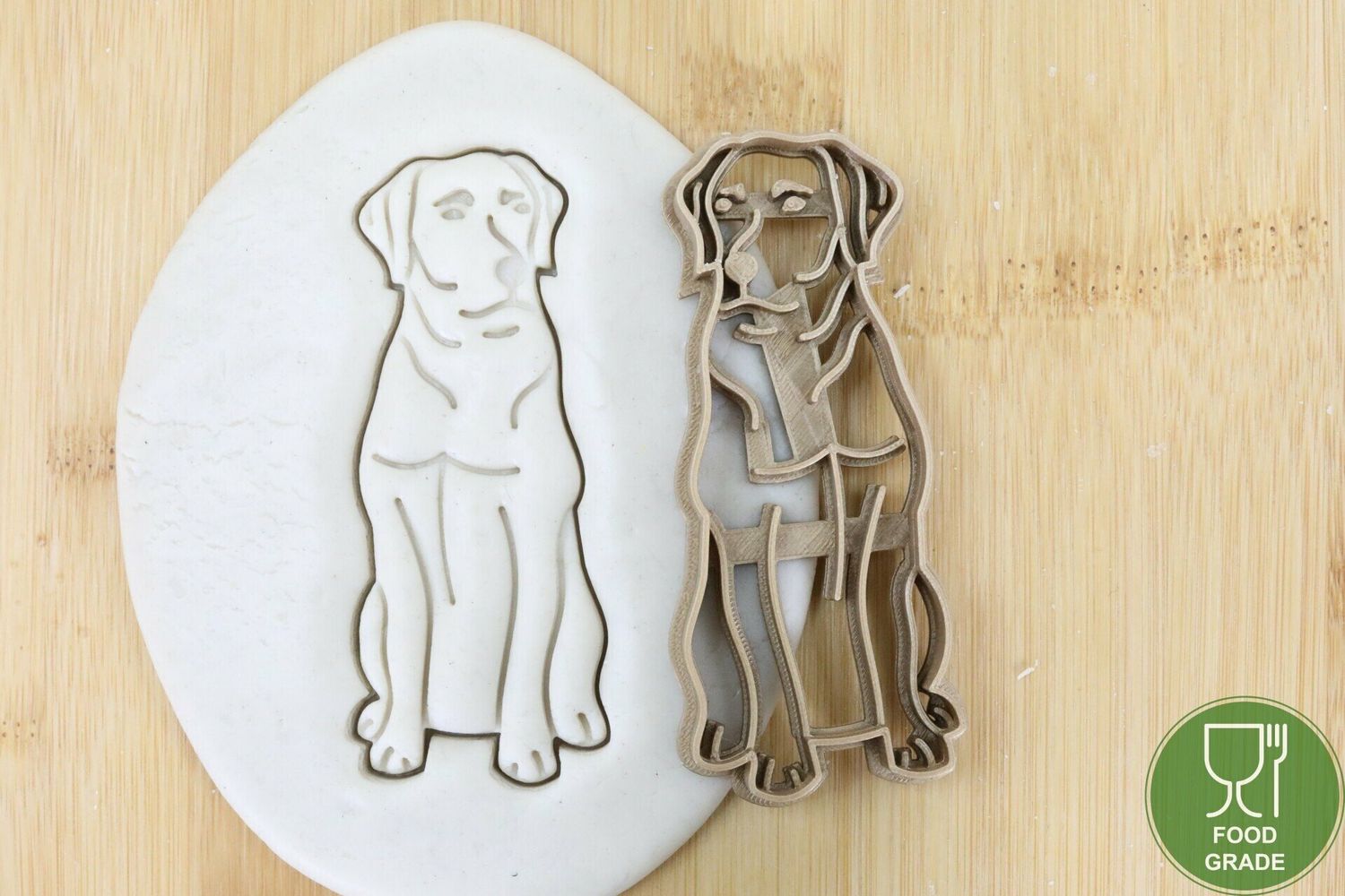 Hund Keksstempel/Ausstechform Labrador Retriever ganz ca.8cm