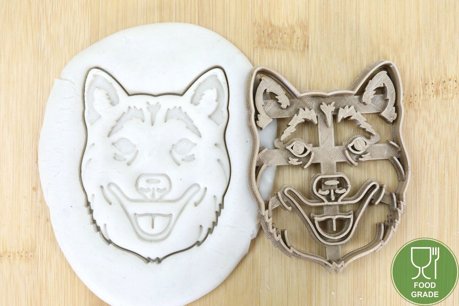 Hund Keksstempel/Ausstechform Shiba Inu  ca.8cm