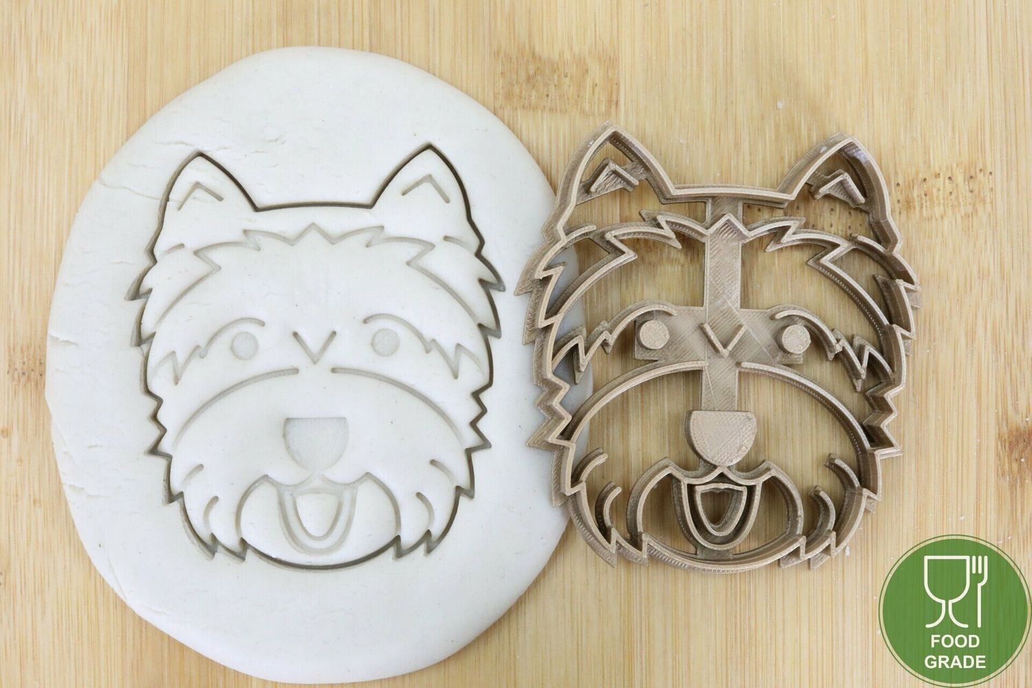 Hund Keksstempel/Ausstechform West Highland White Terrier  ca.8cm