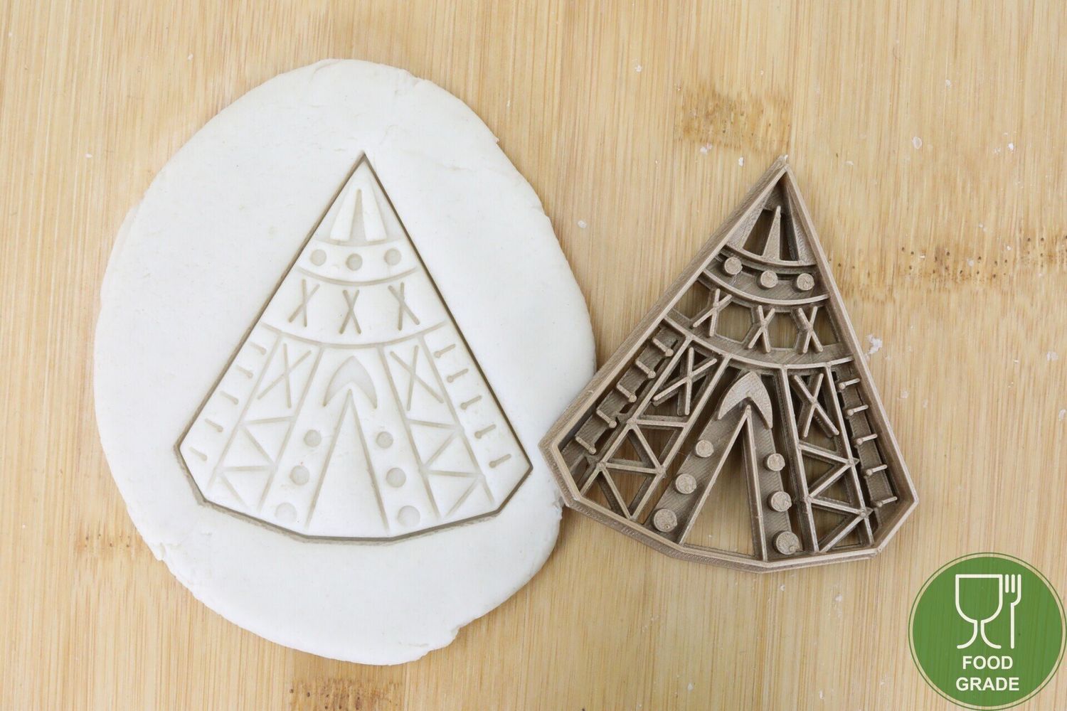 Indianer Tippi Plätzchen Ausstechform Keksausstecher Fondant ca.8cm