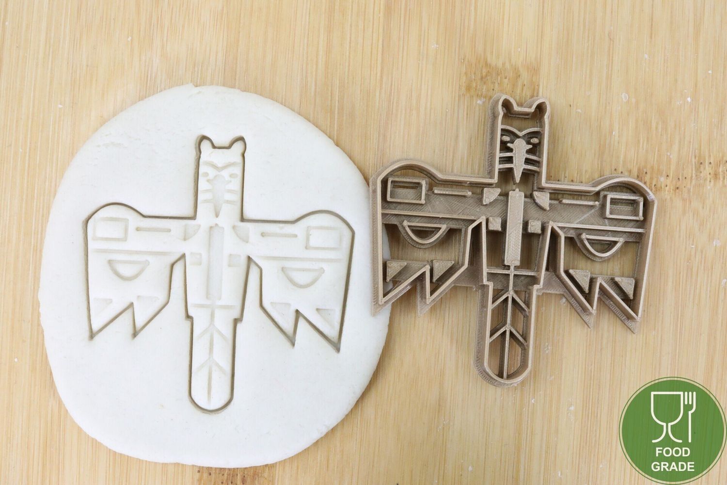 Indianer Totem Plätzchen Ausstechform Keksausstecher Fondant ca.8cm