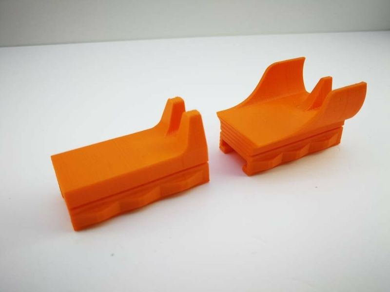 Iron sights (Nerf compatible) 3D printed Iron sights (Nerf compatible) 3D printed