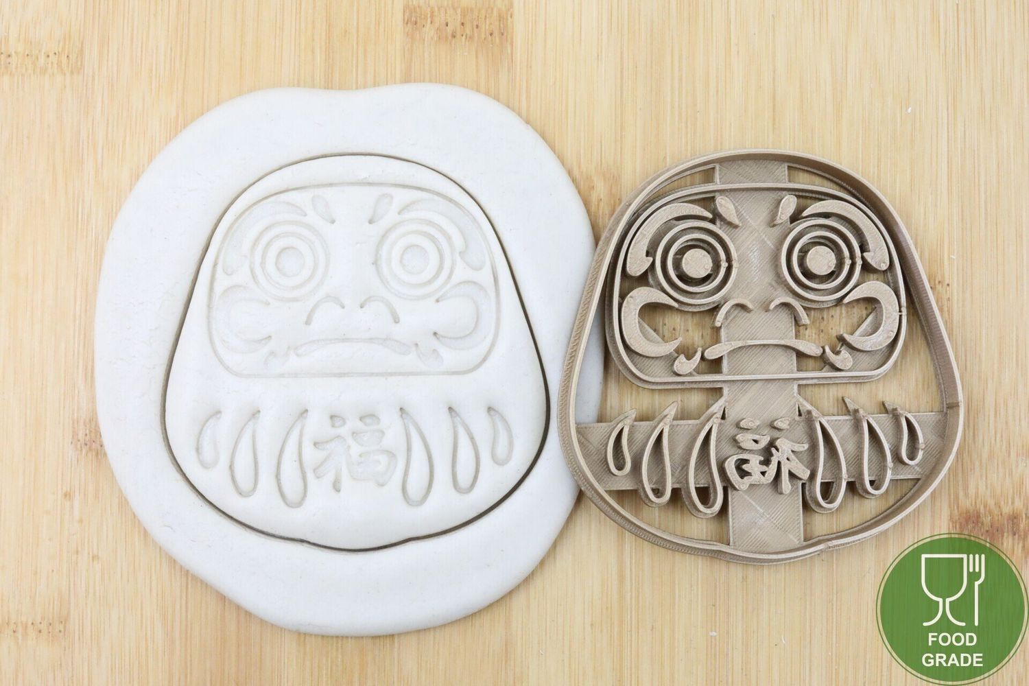 Japan Stehaufmännchen Plätzchen Ausstechform Keksausstecher Fondant ca.8cm