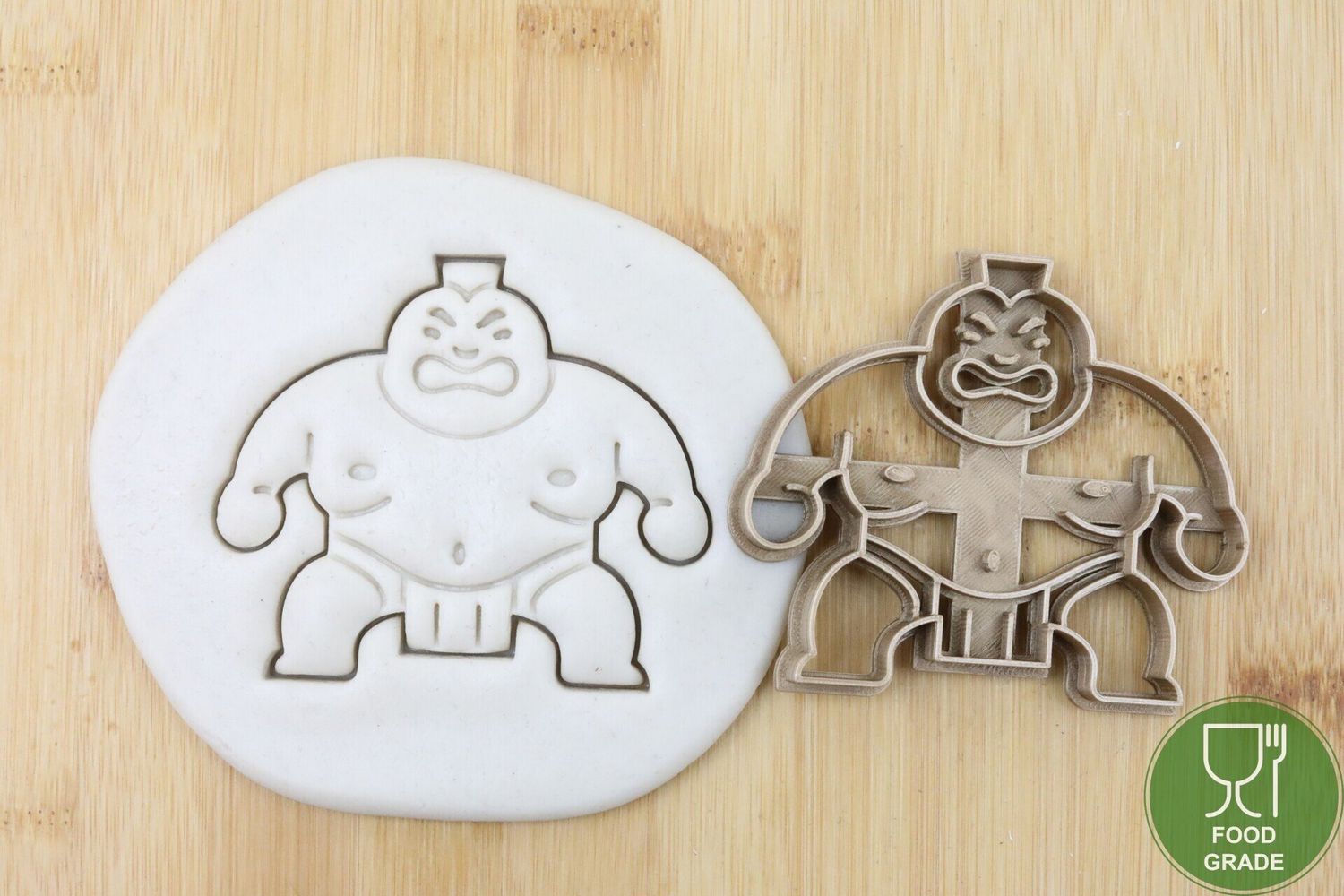 Japan Sumo Plätzchen Ausstechform Keksausstecher Fondant ca.8cm