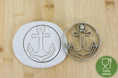 Keksstempel/Ausstechform Anchor ca.8cm
