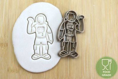 Keksstempel/Ausstechform Astronaut ca.8cm