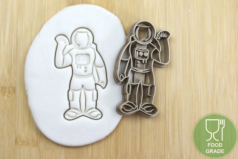 Keksstempel/Ausstechform Astronaut ca.8cm Keksstempel/Ausstechform Astronaut ca.8cm