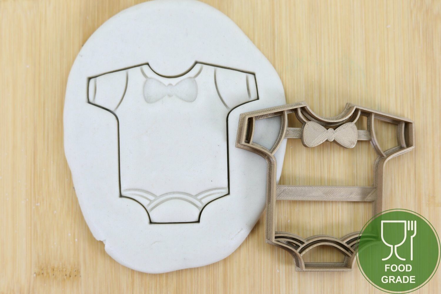 Keksstempel/Ausstechform Baby Shower baby boy Body  ca.8cm