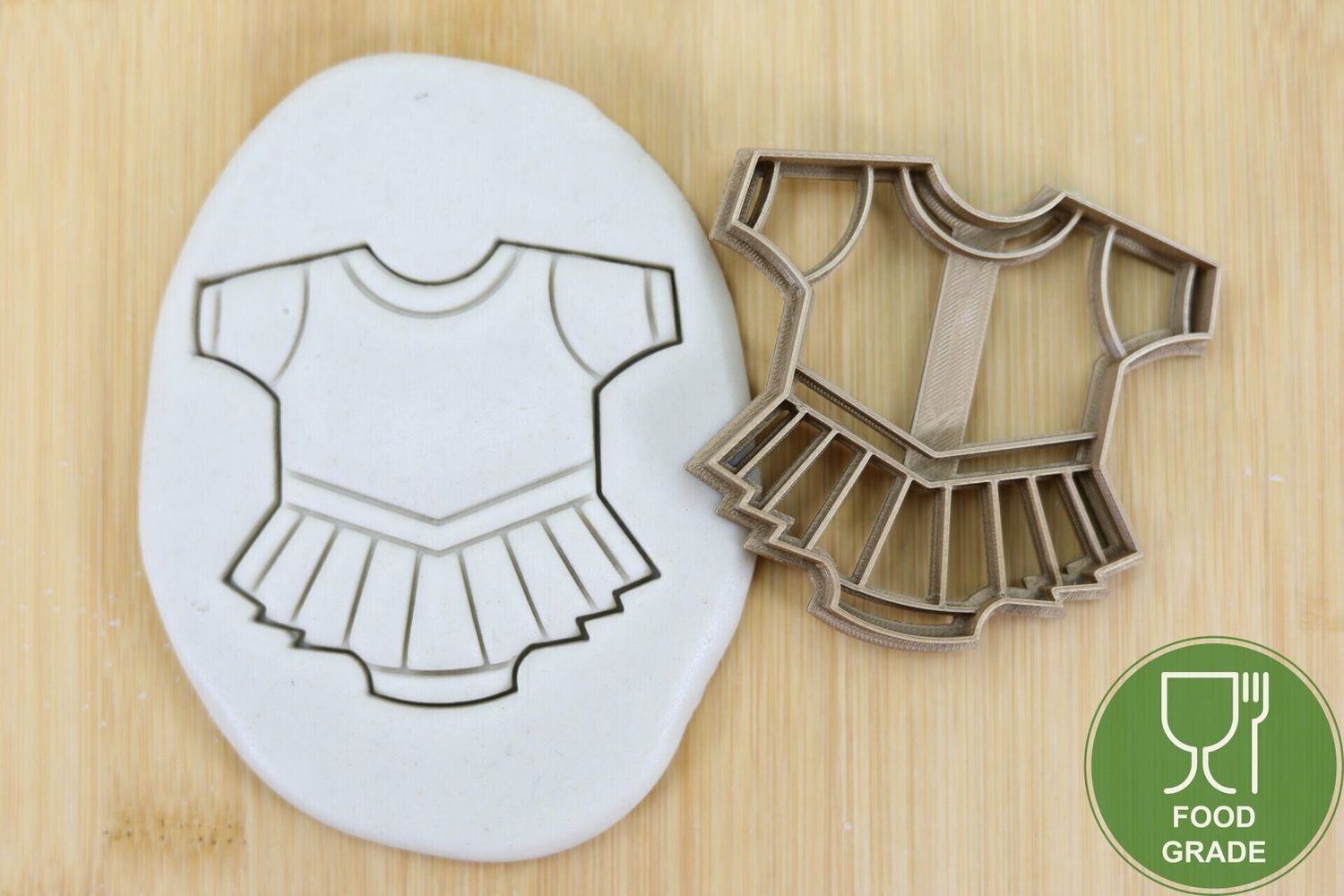 Keksstempel/Ausstechform Baby Shower baby girl Body  ca.8cm