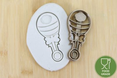 Keksstempel/Ausstechform Baby Shower baby girl Lolli ca.8cm Keksstempel/Ausstechform Baby Shower baby girl Lolli ca.8cm