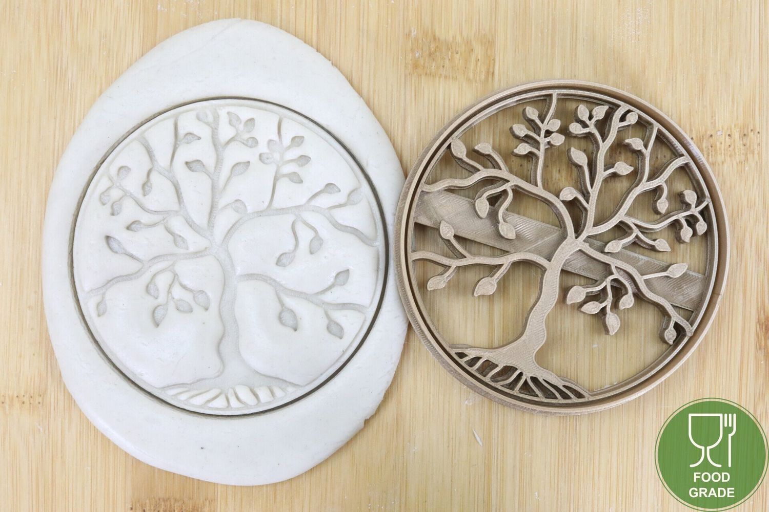 Keksstempel/Ausstechform Baum des Lebens ca.8cm