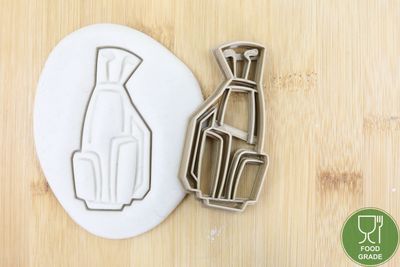 Keksstempel/Ausstechform Cartbag ca.8cm Keksstempel/Ausstechform Cartbag ca.8cm