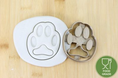 Keksstempel/Ausstechform Cat Paw singel ca.8cm Keksstempel/Ausstechform Cat Paw singel ca.8cm