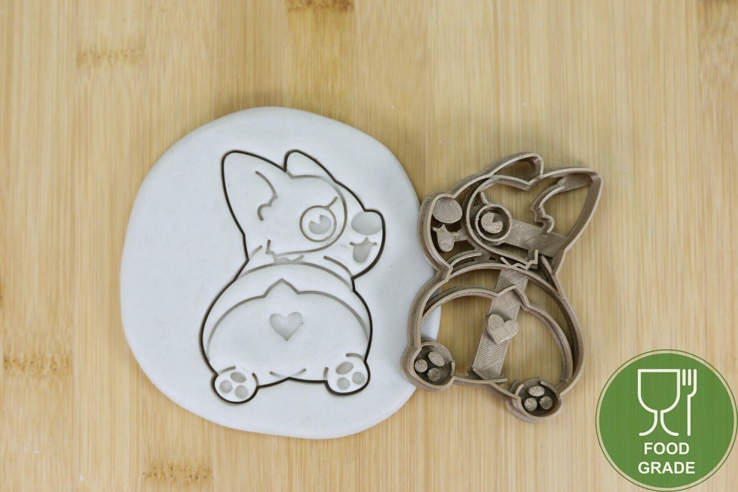 Keksstempel/Ausstechform Corgi ca.8cm