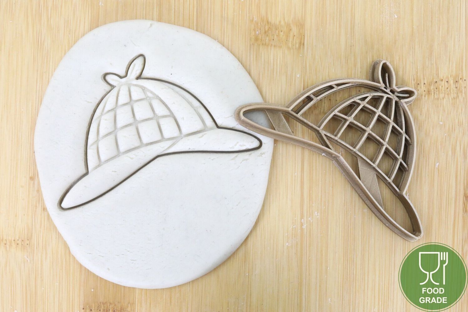 Keksstempel/Ausstechform Deerstalker Mütze  ca.8cm