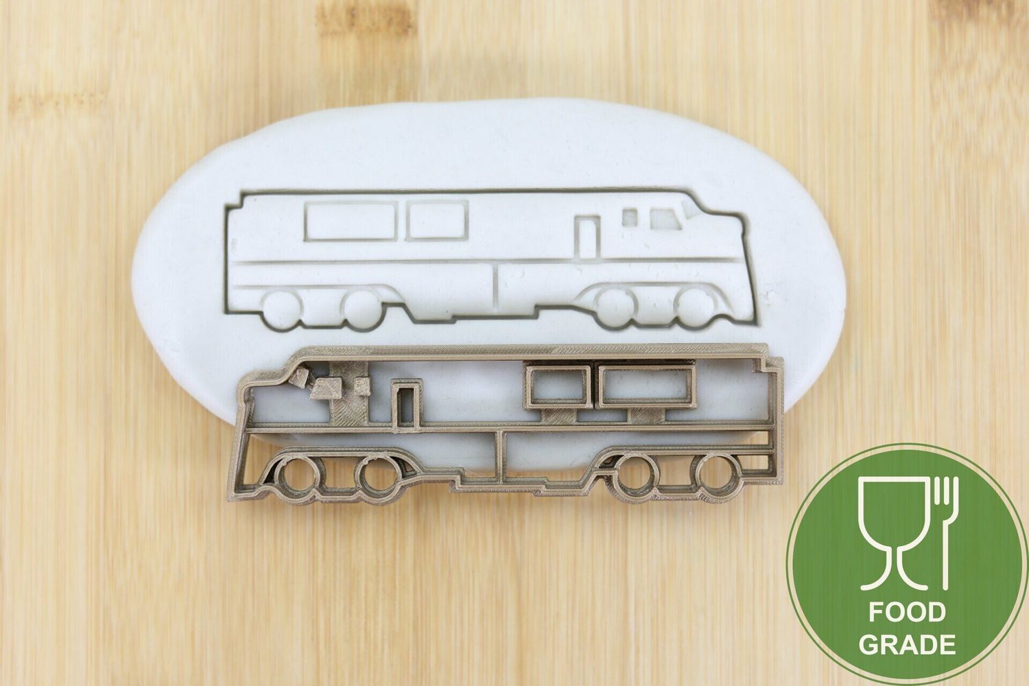 Keksstempel/Ausstechform Eisenbahn Diesel_lok 2 ca.8cm
