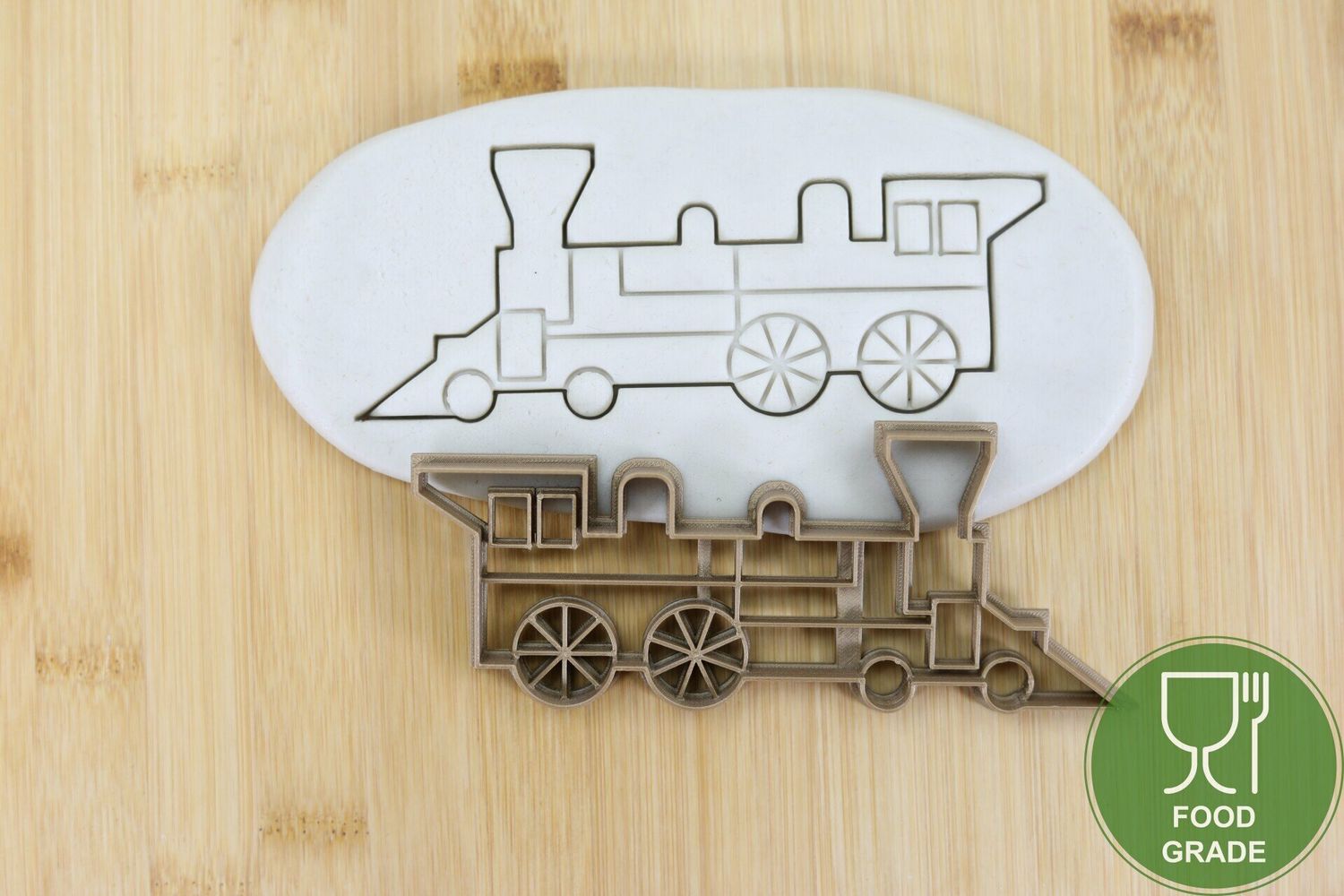 Keksstempel/Ausstechform Eisenbahn Lokomotive 2 ca.8cm