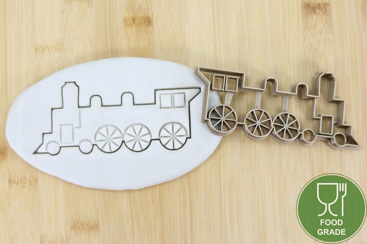 Keksstempel/Ausstechform Eisenbahn Lokomotive ca.8cm