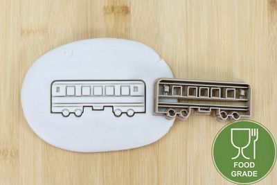 Keksstempel/Ausstechform Eisenbahn Wagen ca.8cm