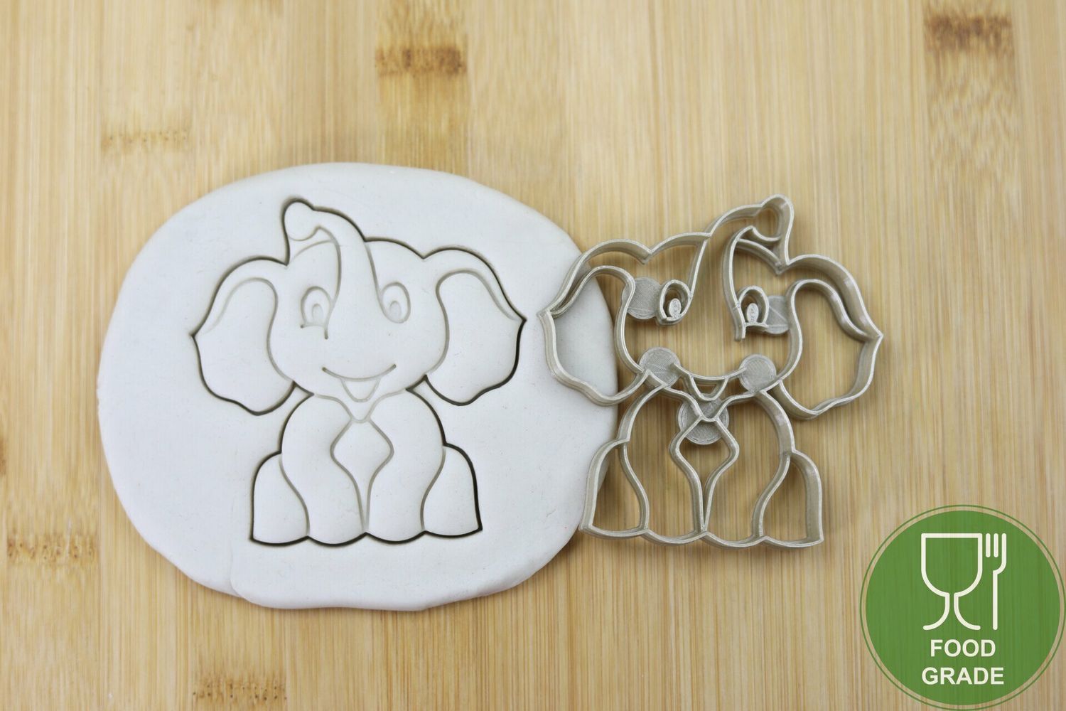 Keksstempel/Ausstechform Elefant ca.8cm