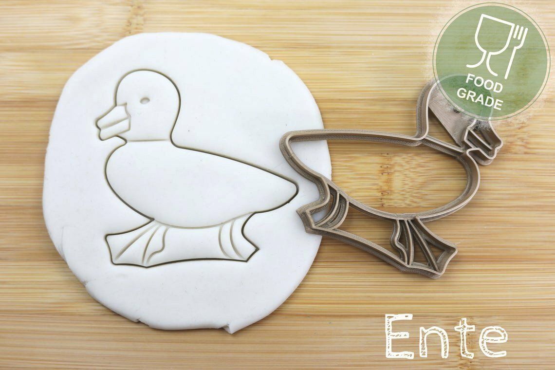 Keksstempel/Ausstechform Ente  ca.8cm