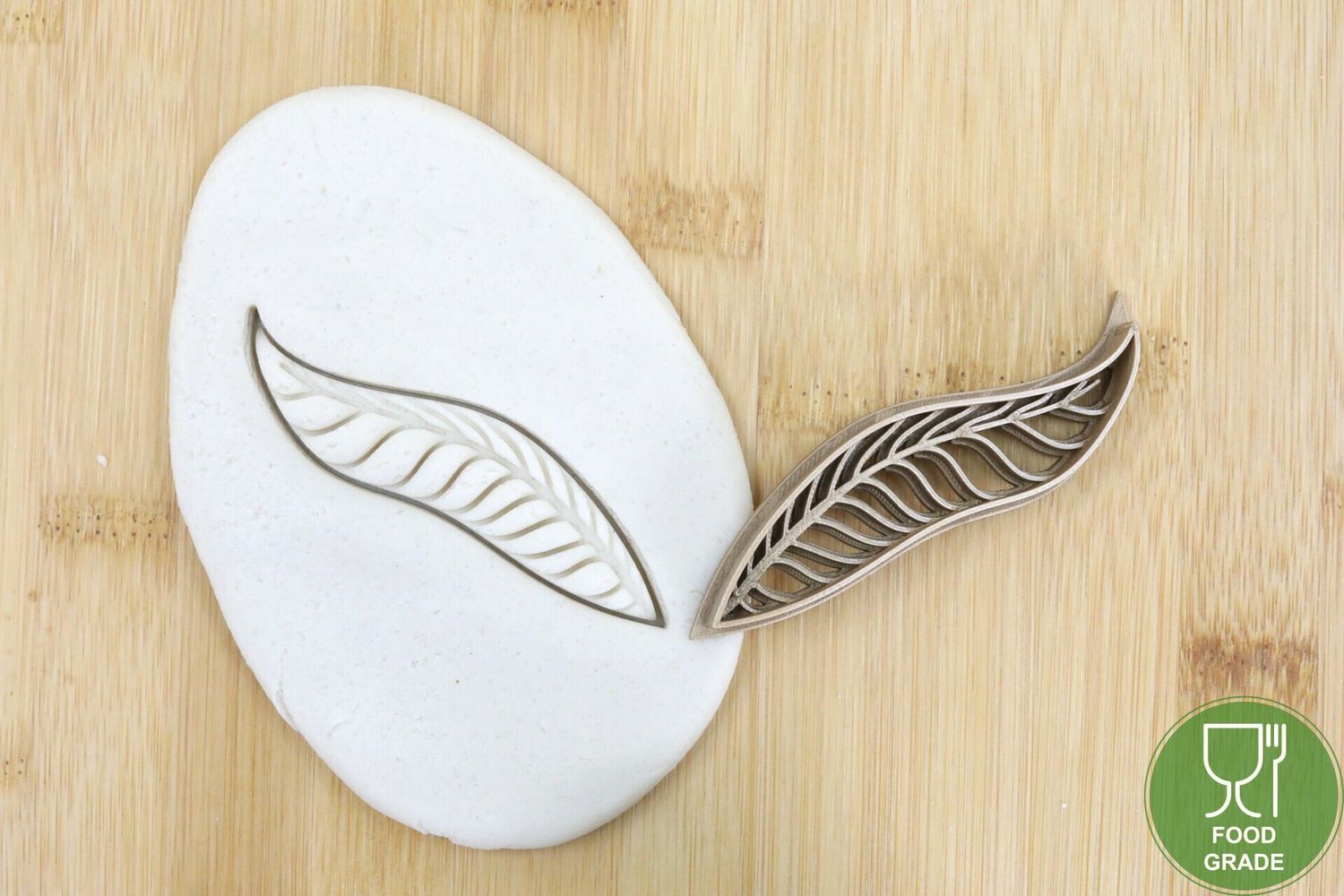 Keksstempel/Ausstechform Feder ca.8cm