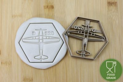 Keksstempel/Ausstechform Flugzeug D520 ca.8cm Keksstempel/Ausstechform Flugzeug D520 ca.8cm