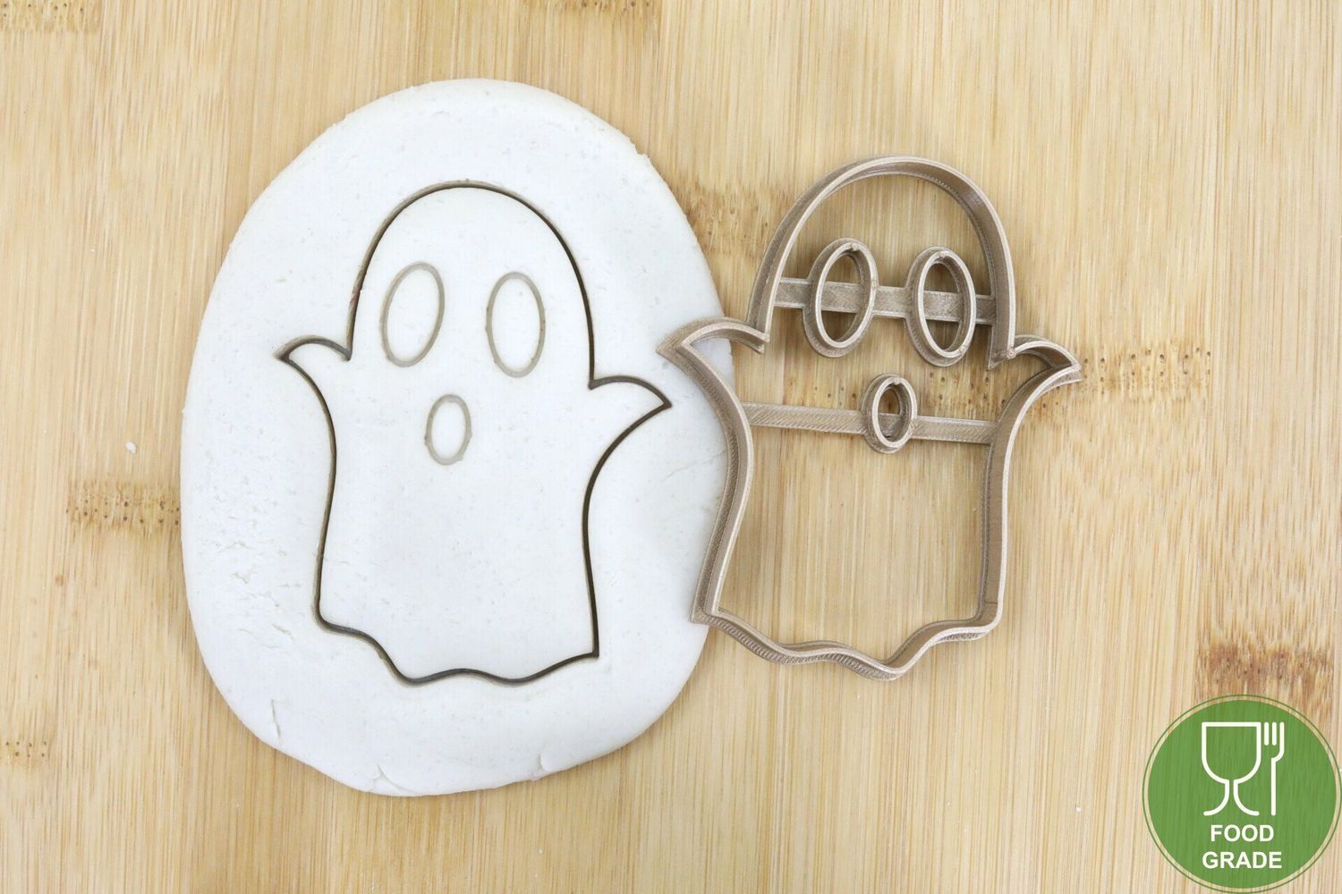 Keksstempel/Ausstechform Ghost Überrascht ca.8cm
