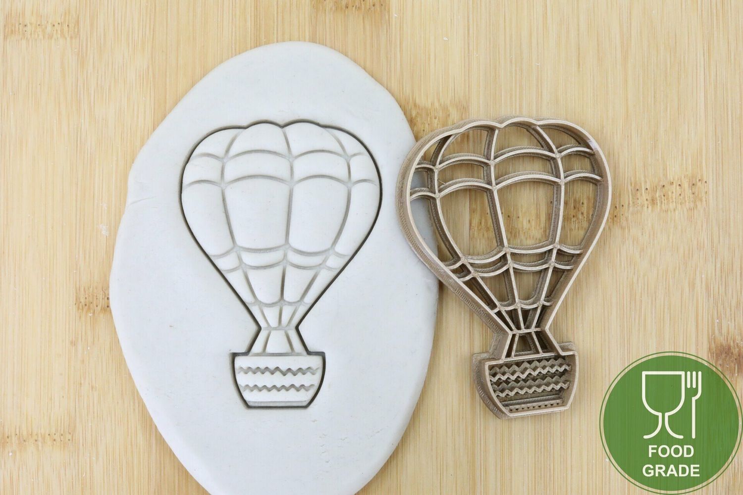 Keksstempel/Ausstechform Heißluftballon ca.8cm
