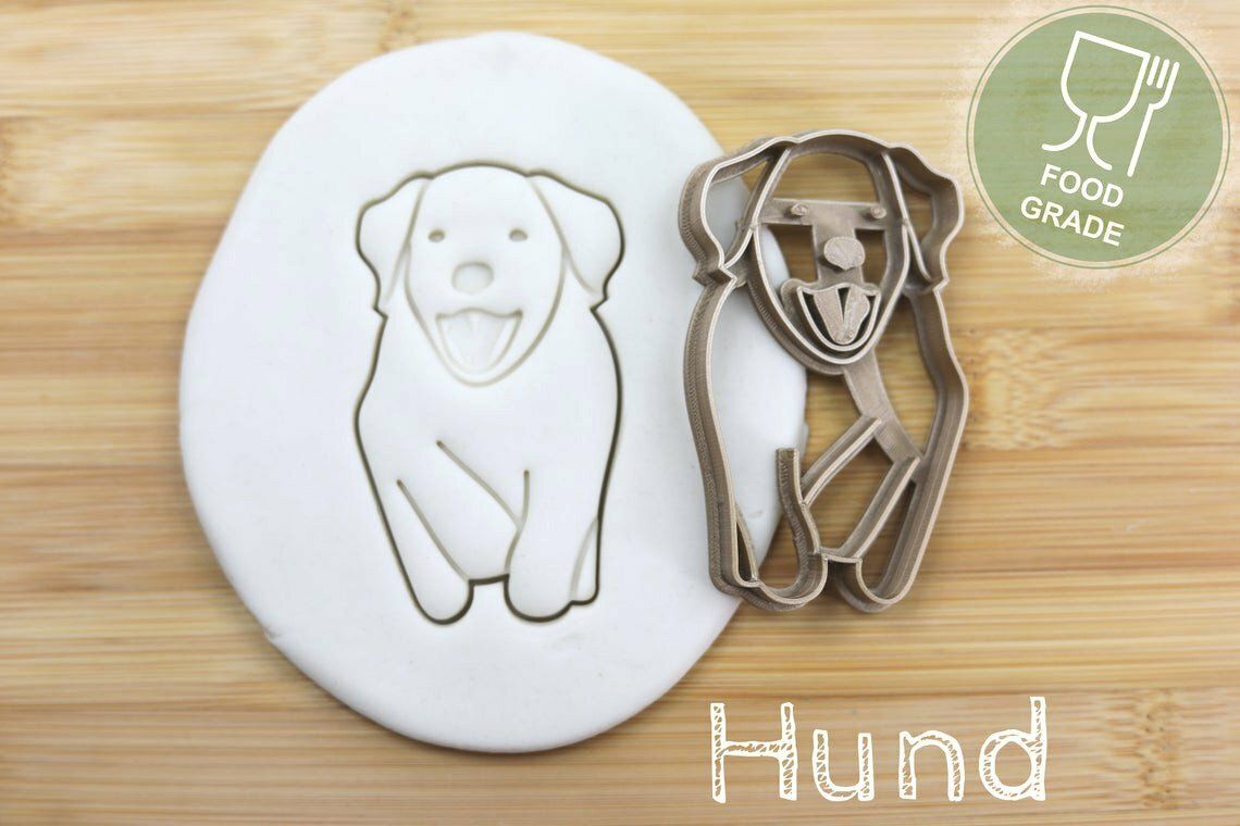 Keksstempel/Ausstechform Hund  ca.8cm