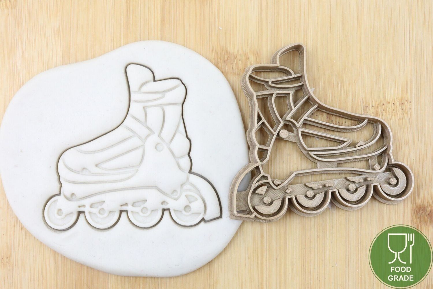 Keksstempel/Ausstechform Inlineskates/Inliner ca.8cm