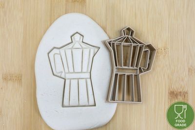 Keksstempel/Ausstechform Kaffeekanne ca.8cm