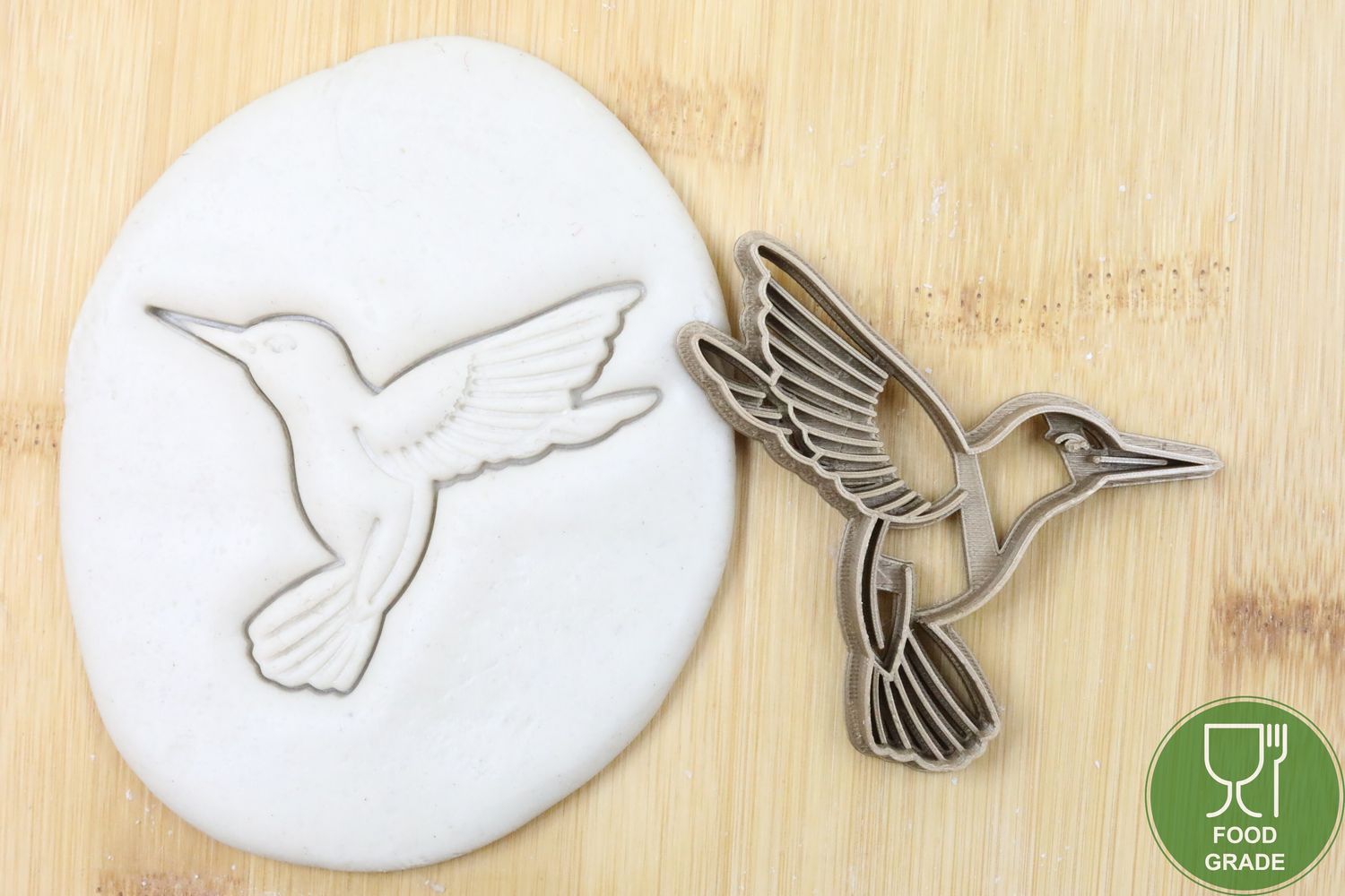 Keksstempel/Ausstechform Kolibri ca.8cm