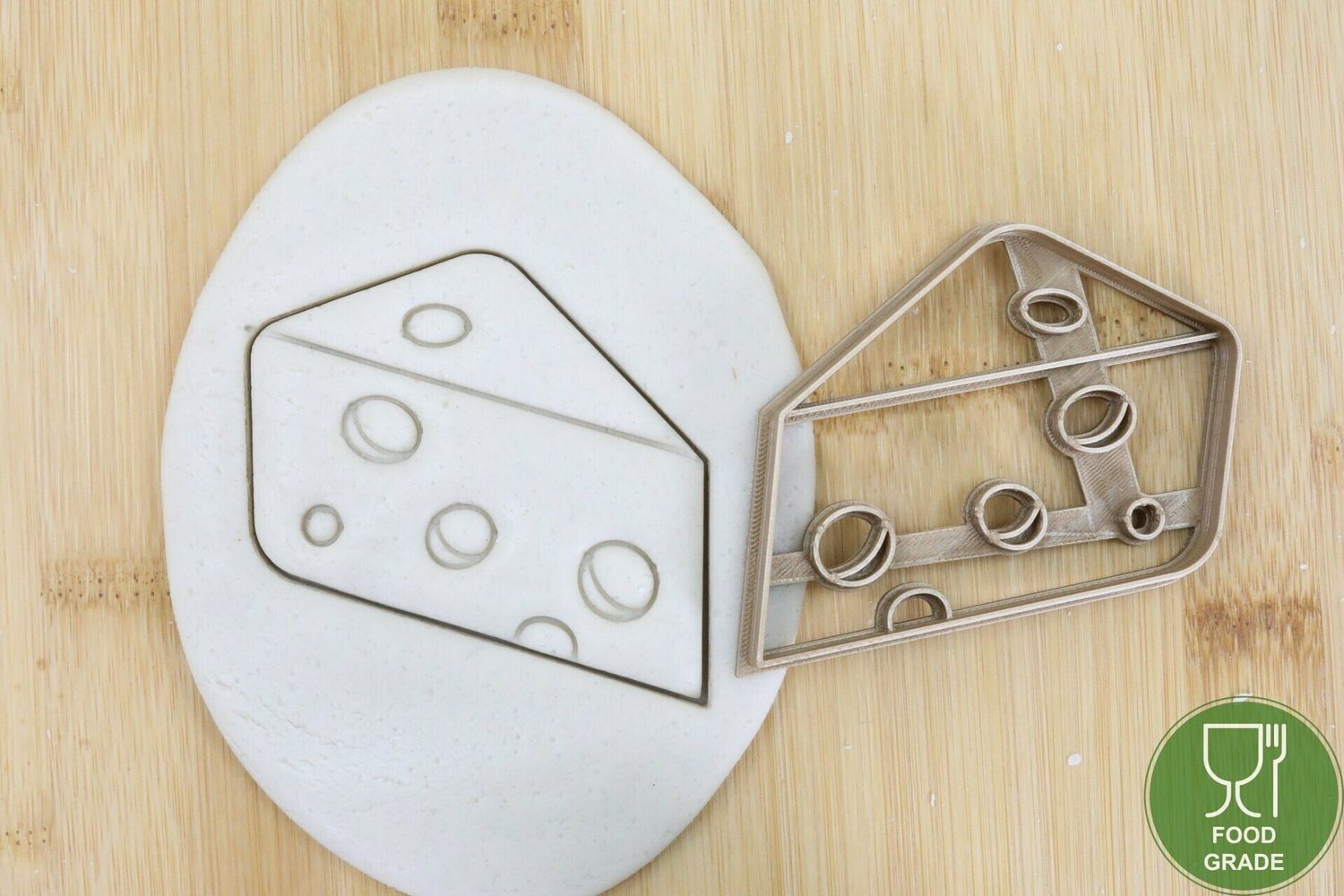 Keksstempel/Ausstechform Käse  ca.8cm