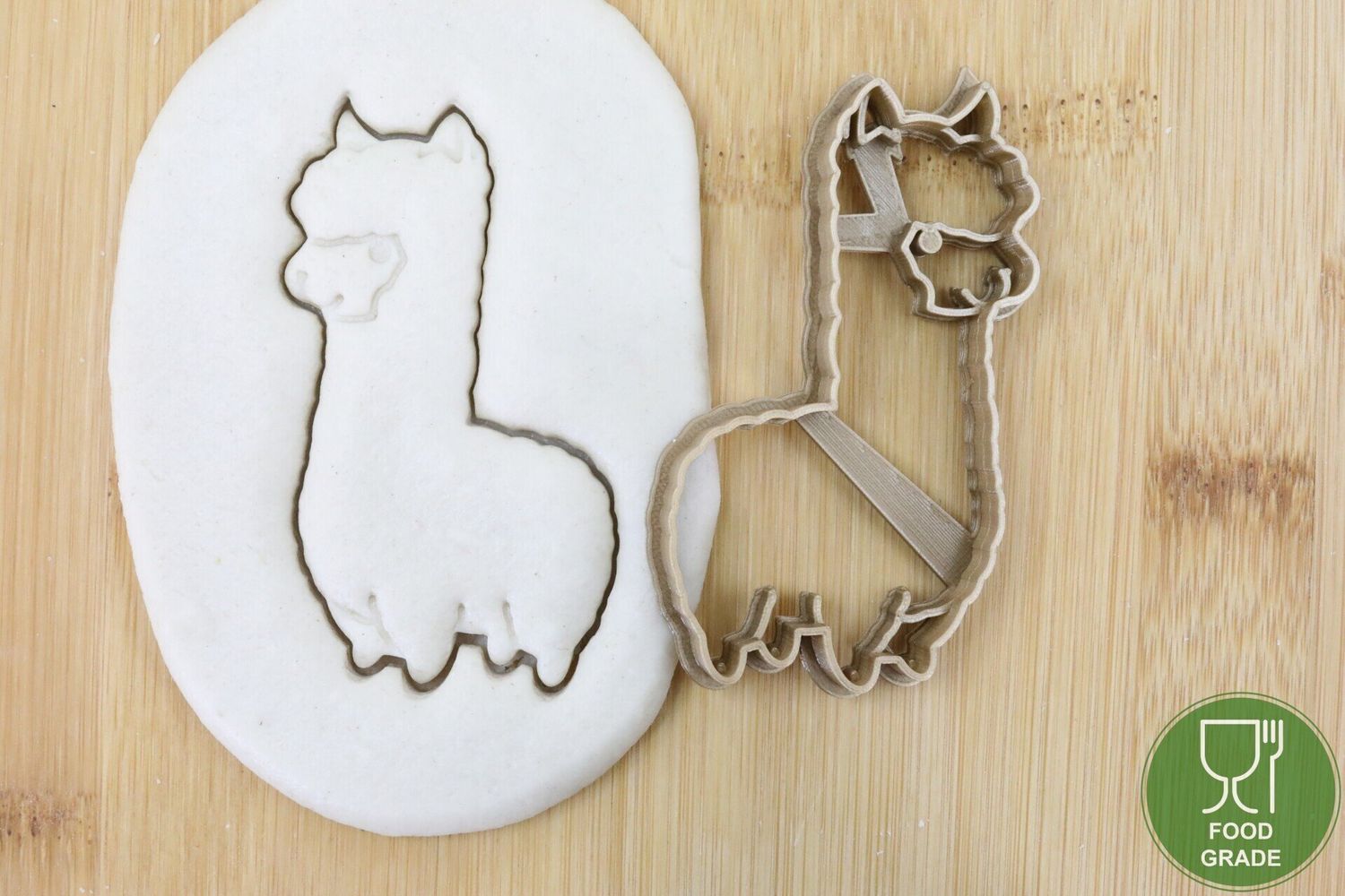 Keksstempel/Ausstechform Lama ca.8cm